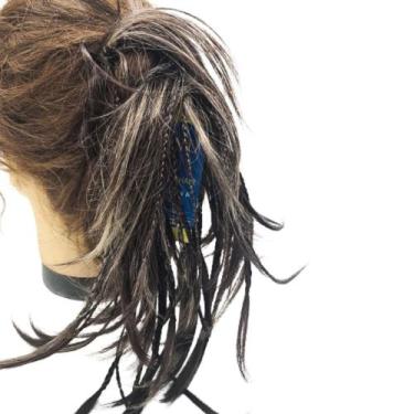 Imagem de Arranjo para Cabelo Braid Flare - Ashanti, Castanho Acaju com mechas D