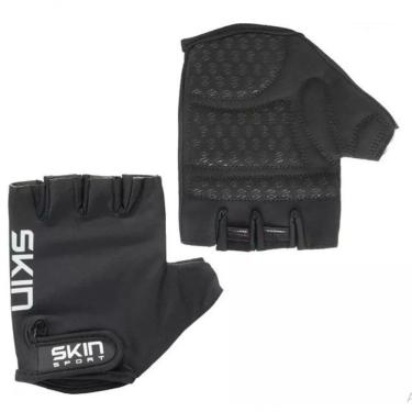 Imagem de Luva Skin Curta Sport Fun Preto/branco G