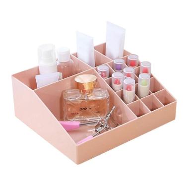 Imagem de Organizador Multiuso De Mesa Lifestyle Jacki Design Black Friday Rosa