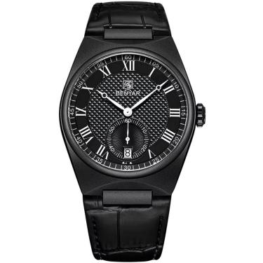 Imagem de Relógio De Quartzo Retrô Masculino Pulseira Design Animal Print Impermeável 3atm Preto