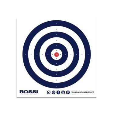 Imagem de Alvo Papel Airguns Airsoft 140x140mm 05und Rossi
