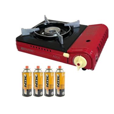 Imagem de Fogareiro Aria Camping, Pesca E Cozinha 4 Refil Gás