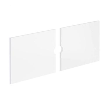 Imagem de Kit 2 Portas Para Estante Casinha Casatema Branco