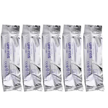 Imagem de YABOYUGO Papel Térmico Para Ultrassom Upp-110S, 5 Rolos, Substituição 110 Mm X 20 M, Preto E Branco