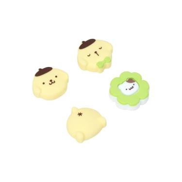 Imagem de WISHAVEN Capas De Silicone Macias Para Joystick Com Personagens Fofos Da Sanlio Compatíveis Nintendo Switch, Capa Switch/Oled/Lite, 4 Peças (Puppy E Lucky Clover)