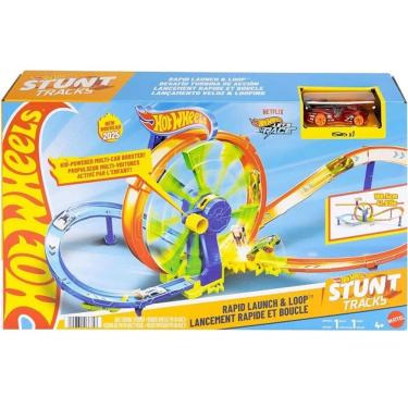 Imagem de Hot Wheels Action Pista Desafio Turbina de Açao Mattel JBX65