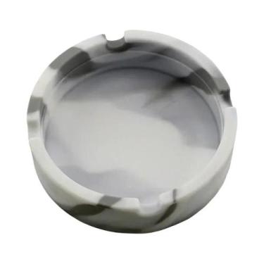 Imagem de Cinzeiro De Silicone Colorido Que Brilha No Escuro, Redondo, À Prova D