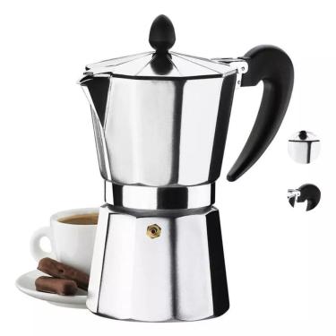 Imagem de Cafeteira Italiana Brinox Verona Moka 3 Xícaras 150ml em Alumínio