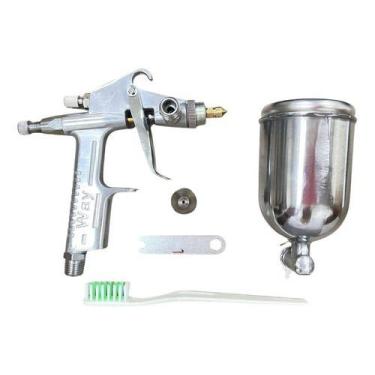 Imagem de Pistola Aerógrafo 0,5mm De Pintura Gravidade Alumínio 200ml - Importwa