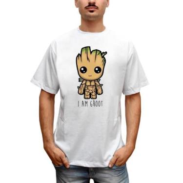 Imagem de Camiseta Masculina Groot Guardiões Da Galáxia I An Goot - Bella Store,