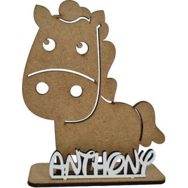 Imagem de 10 Centros De Mesa Cavalinho - Ecolaser