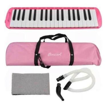Imagem de Escaleta 37 Teclas M37 Pk Rosa Concert by Strinberg Com Bag