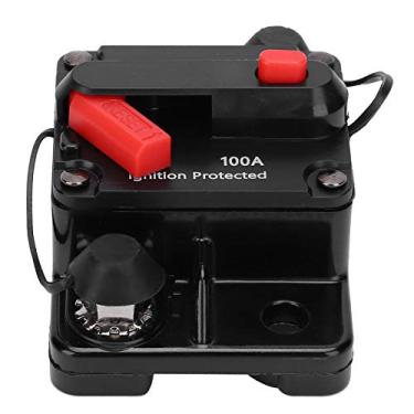 Imagem de Generic Suporte de Fusível de Interruptor Automático, Disjuntor, Recuperação Manual DIY para Veículo de Caminhão de Carro (100a)