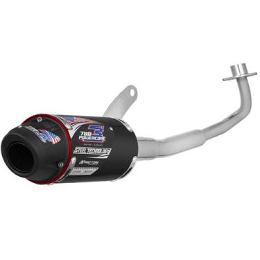Imagem de Escapamento Pro Tork Powercore 3 Steel Technology Biz 100 2015, PRETO,
