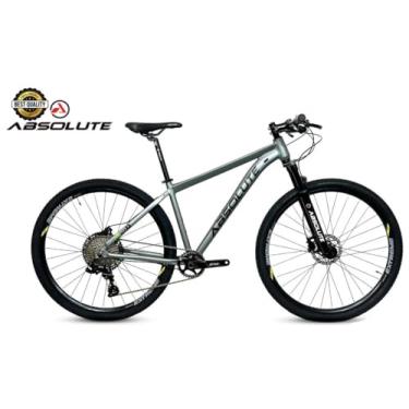 Imagem de Bicicleta Aro 29 Nero 5 Peças Inteira Absolute 12v Hollowtech Freio Hidráulico k7 11/52 Garfo Trava no Guidão (Cinza, 15)