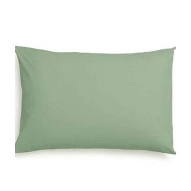 Imagem de Kit 5 Fronhas Hotelaria Pousada Percal 180 fios Tecido misto 60/40 Com