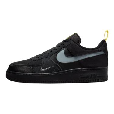 Imagem de Nike Men's Air Force 1 Low Cut Out Swoosh Black DO6709-001 (DO6709-001, Numeric_13)