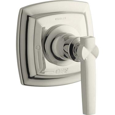 Imagem de KOHLER K-T16241-4-SN Margaux Acabamento de controle de volume com alavanca, níquel polido vibrante