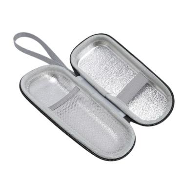 Imagem de Asixxsix Barba Trimmer Estojo Rígido, à Prova de Choque Anti Poeira Eva Nylon Hard Case, Portable Safety Travel Cases Presentes para o Homem, para Aparador Elétrico e Barbeador
