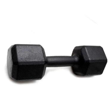 Imagem de Halter Sextavado Pintado RAE Fitness - 5kg-Unissex