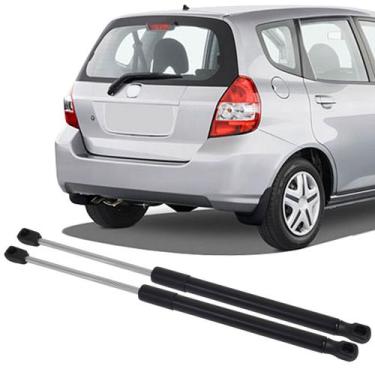Imagem de Par Amortecedor Tampa Traseira Porta Malas Fit 2009 à 2014 Mola Gás - 