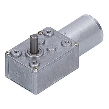 Imagem de Auto-bloqueio DC Motor JSX1650-370 Motor Elétrico de Redução de Vermes Elétricos Guinchos Em Miniatura de Latão de Alumínio Voltados para Abridores de Janelas, Abridores de