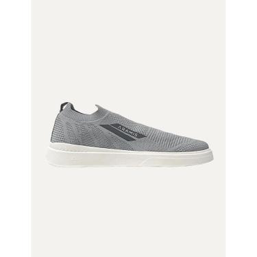 Imagem de Tênis Aramis Masculino Slip On Journey K-nit Tan Cinza-Masculino