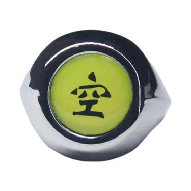 Imagem de Anel de Cosplay Naruto Akatsuki Itachi - Unissex - Metal, R089, 3