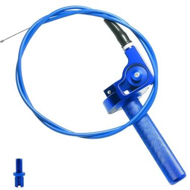 Imagem de Punho do acelerador de motocicleta 7/20.3 cm 22 mm CNC alumínio Quick Twister com cabo de acelerador para KLX CR CRF EXC XR CRF50 CRF230 50 110 125 230 250 Dirt Pit Bike Motocross Moto Quad ATV