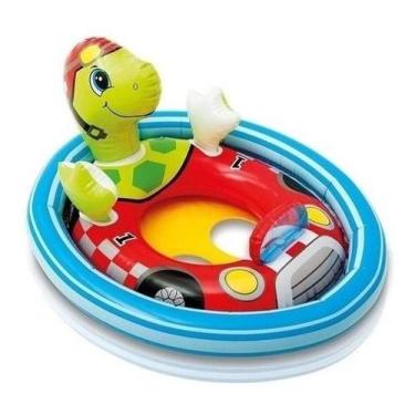 Imagem de Boia De Cintura C/ Fralda Tartaruga Intex Infantil verão
