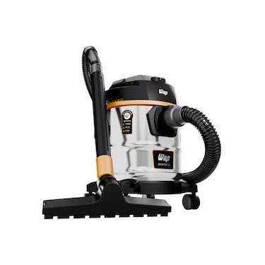 Imagem de Aspirador de Pó e Água Wap GTW 1600W 12L com Função Sopra Folhas – Inox/Preto/Amarelo