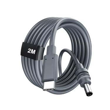 Imagem de H'MASTON Cabo Para Carregar Starlink Mini Adaptador Dc Para Tipo C 2M 100W À Prova D'Água Para Starlink Mini Power Bank (Fonte de Alimentação Deve Suportar 65 W ou Mais)