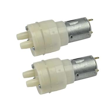 Imagem de CHANCS Micro 280 Bomba de diafragma autoescorvante DC 3V 6V Bomba de sucção de grau alimentício água para fogão de chá eletromagnético 2 peças