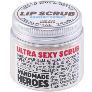 Imagem de Esfoliante labial Handmade Heroes, coco vegano 100% natural, 30 ml