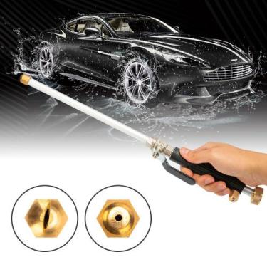 Imagem de Esguicho lava Jato Alta Pressão Mangueira Casa Economia Água Limpeza J