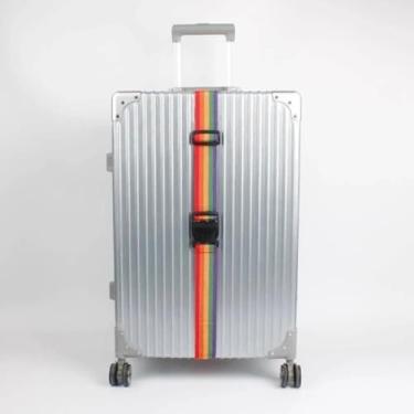 Imagem de KIT 2 Cinta De Proteção Para Mala De Viagem Com Fechadura De Código