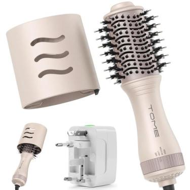 Imagem de Escova de secador de cabelo Tome Blow Dryer Brush de cerâmica de 2 pol