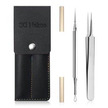Imagem de Ferramenta de remoção de milia facial SG Nekoo Titanium Alloy Needle