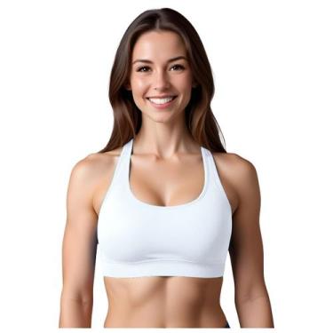 Imagem de Top Academia Fitness Nadador Esportivo Extreme Thermo, Branco, M, Femi