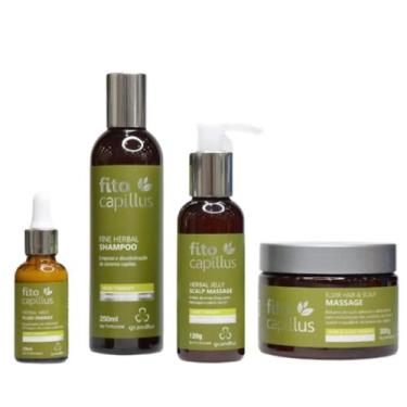 Imagem de Kit Fito Capillus Herbal Reparação do Couro Cabeludo (4uni) - Grandha