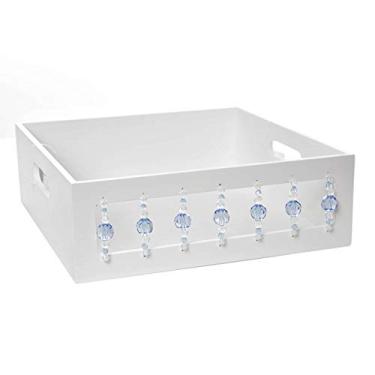 Imagem de Bandeja Pedras Azuis Quarto Bebê Infantil Menino