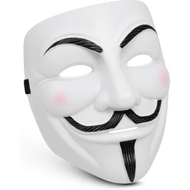 Imagem de AMANKA Mask Halloween Cosplay Costume Party Props-Hackers Theme Parties