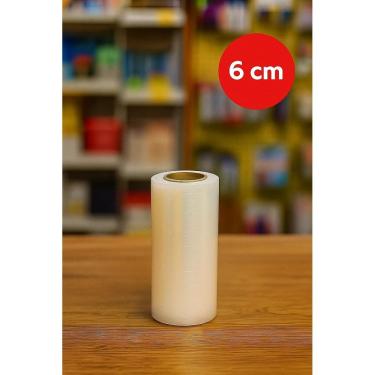 Imagem de Rolo Filme Stretch Manual Transparente 100m Plastico Embalagens Produtos
