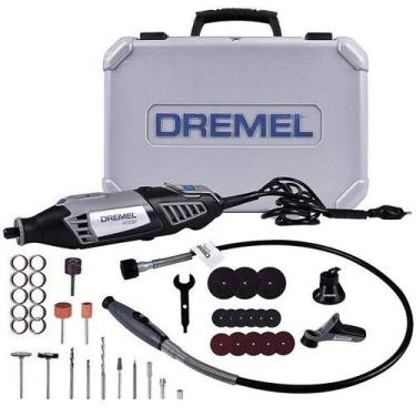 Imagem de Mini Retifica 4000 3/36 Kit 36 Pc 220v Dremel