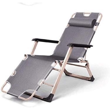 Imagem de Espreguiçadeiras de praia ajustáveis com gravidade zero para acampamento ao ar livre, gramado, praia, pesca, sol, gramado, jardim, lounge, acampamento, espreguiçadeira, cadeira de sofá