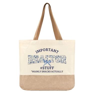 Imagem de Sacola de corretor de imóveis, presentes para mulheres, corretores de imóveis, vendedores, amigas, irmãs, agentes imobiliários, presentes para corretores de imóveis no fechamento, trabalho, praia