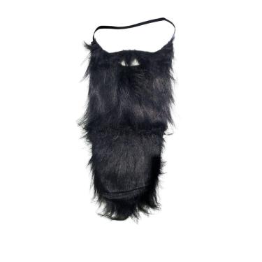 Imagem de Fantasia Barba Preta Comprida Estilo Pirata/Mago