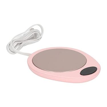 Imagem de Caneca de Controle de Temperatura de Cerâmica Akozon - Xícara de café Aquecida a 55°C Com Almofada Aquecedora USB - Mantenha-se Aquecido Com Esta Caneca de café Elétrica para Uso