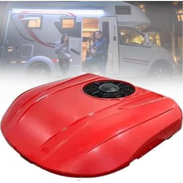 Imagem de 12v / 24v Dc Ar Condicionado Ultra-fino Do Teto Do Carro é Aplicável A Minivans Veículos Off-road Picups Motor Homes Trucs Veículos Agrícolas Escavadeiras