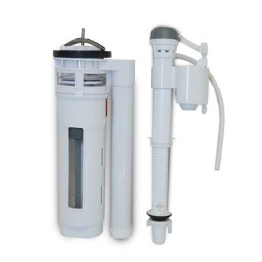 Imagem de Kit reparo universal vaso sanitário monobloco acionamento duplo 3/6 li